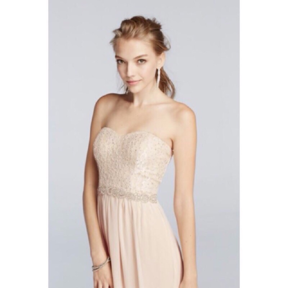Speechless dress blush color